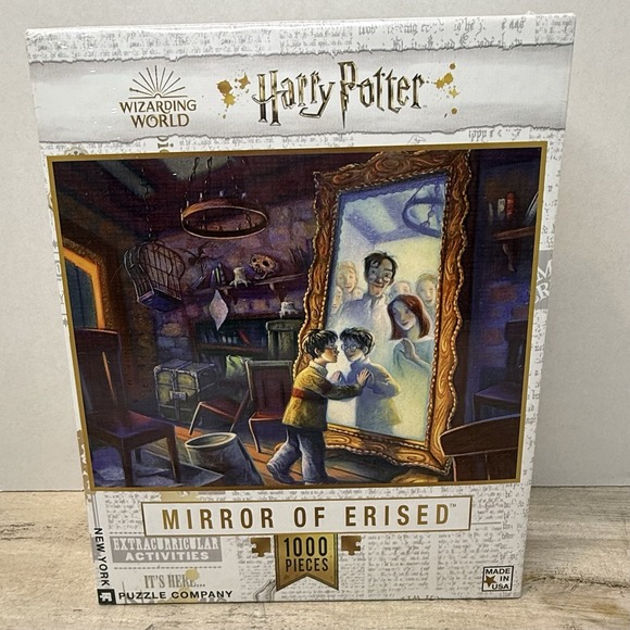 Harry Potter Puzzle - Mirror of Erised, 1000 Piece - New York Puzzle Company - Picture 1 of 4